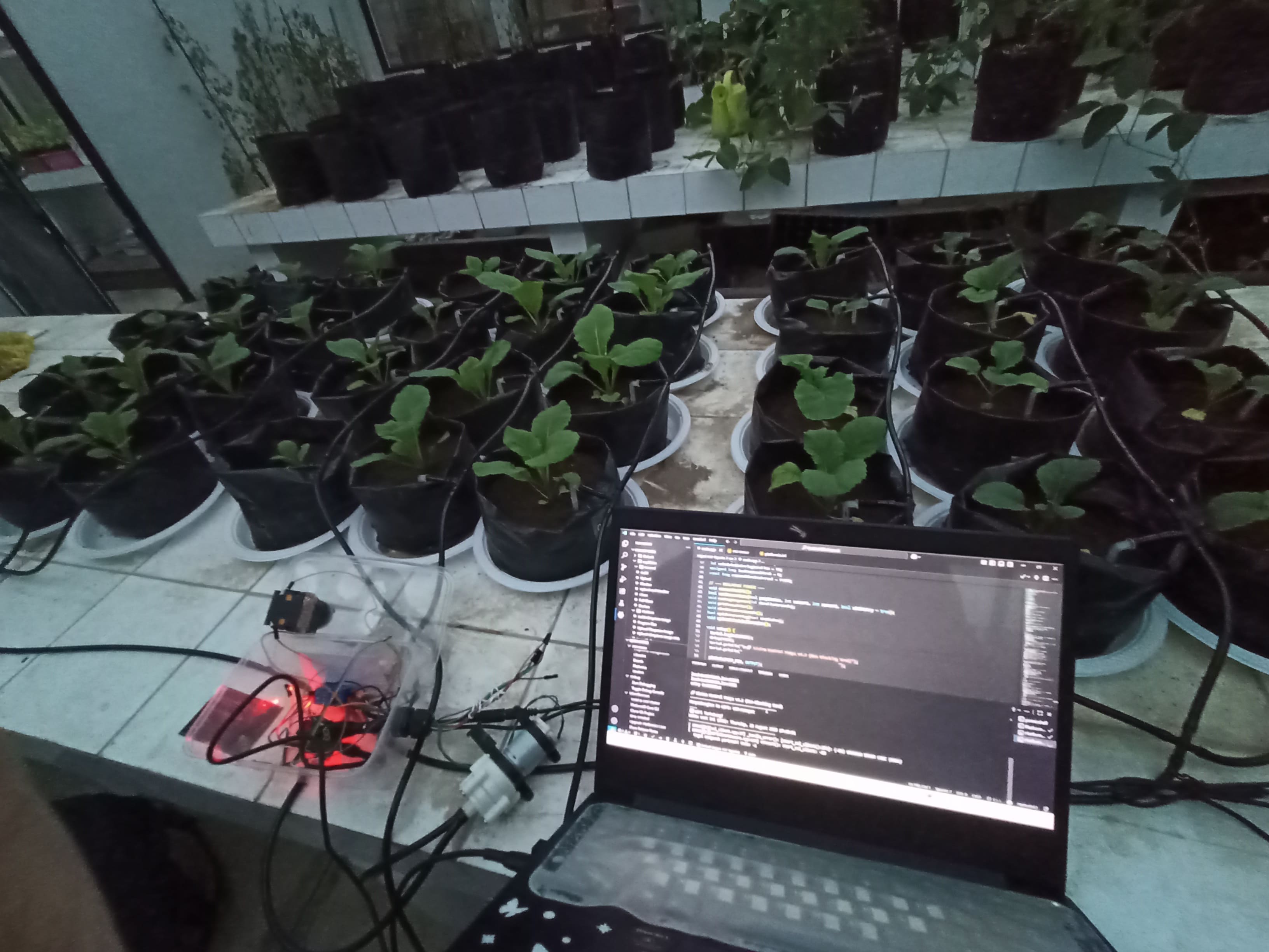 IoT Irigasi Otomatis, Faperta UGM